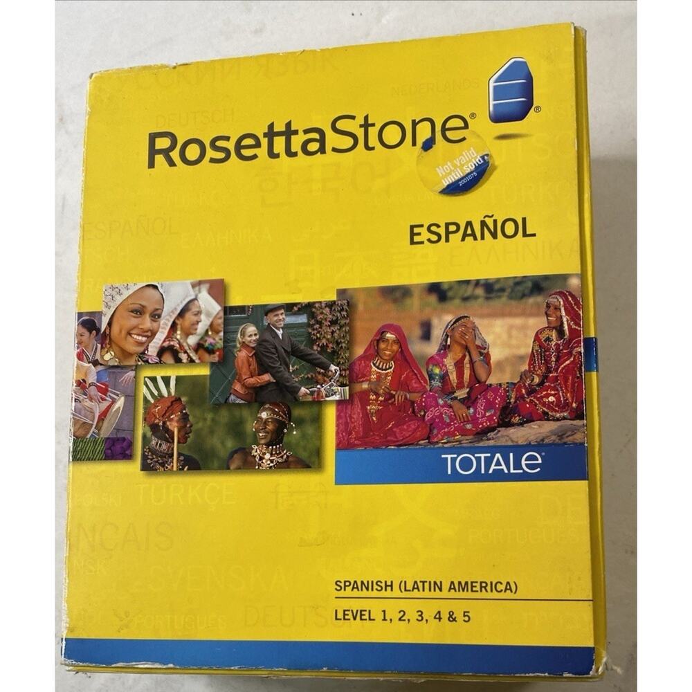 Rosetta Stone Espanol TOTALE Spanish (Latin America) Level 1 - Version 4